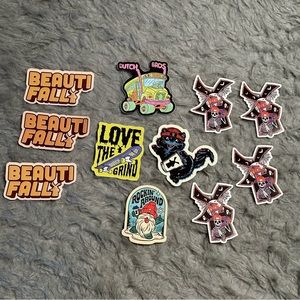 11 Dutch Bros Sticker Lot
